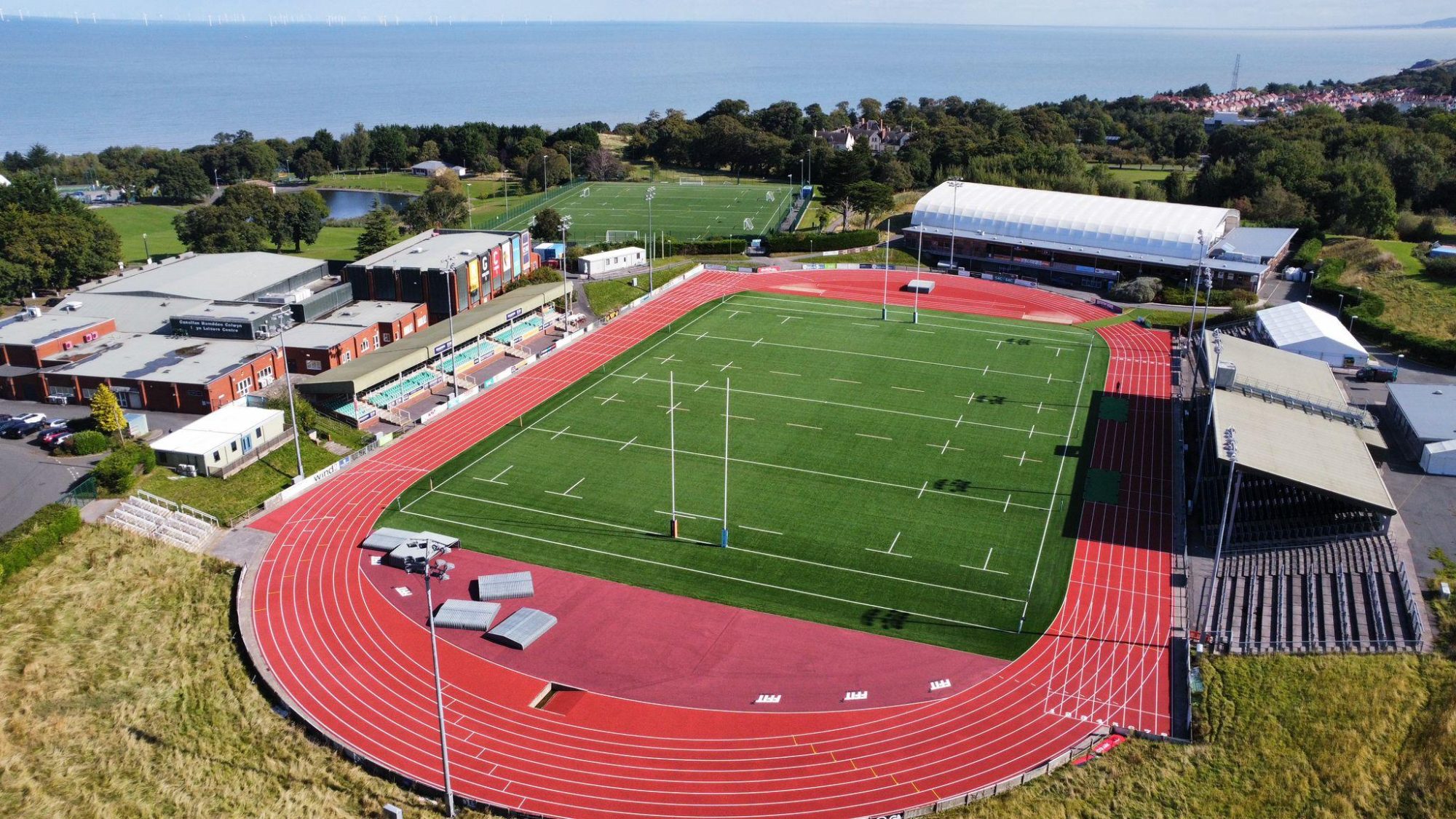 Colwyn Bay athletics track, Colwyn Leisure Centre, Eirias Park, Colwyn Bay, LL29 8HG