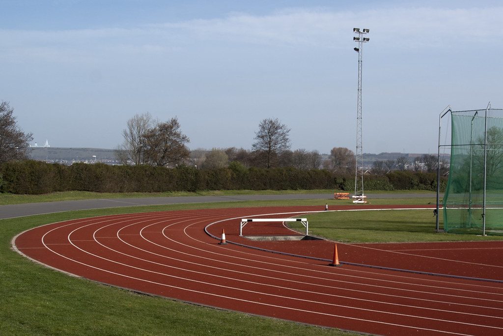Mountbatten Centre athletics track, Mountbatten Centre, Alexandra Park, Twyford Avenue, Portsmouth, PO2 9QA